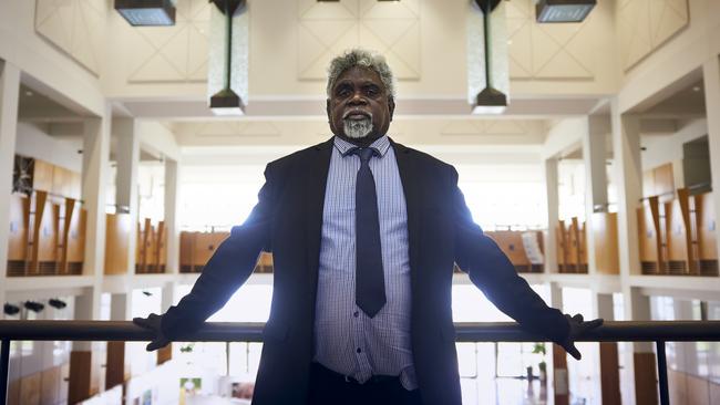 Guyula during sitting week at the NT Parliament House in Darwin. Picture: Rebecca Parker