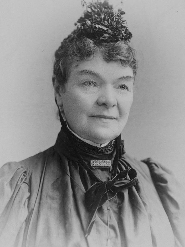 A studio portrait of suffragist Mary Lee in 1880. Source: State Library of SA