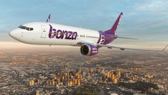 Customers have been left stranded by a string of Bonza cancellations since the new airline launched in early 2023. Picture: Supplied