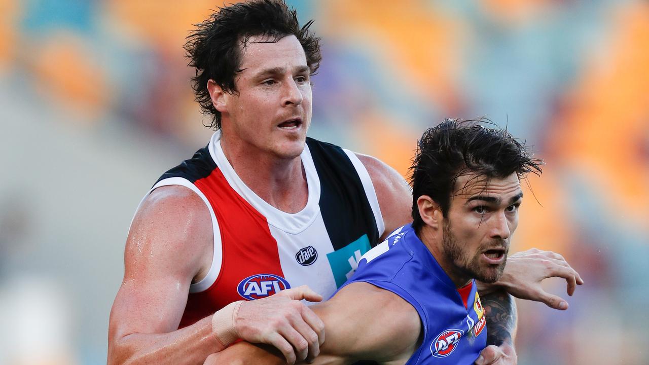 Jake Carlisle has confirmed he is leaving the club’s hub (Photo by Michael Willson/AFL Photos via Getty Images).