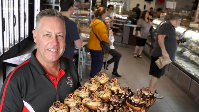 Tony Greven at his award-winning O'Connell Street bakery in North Adelaide. Picture Dean Martin