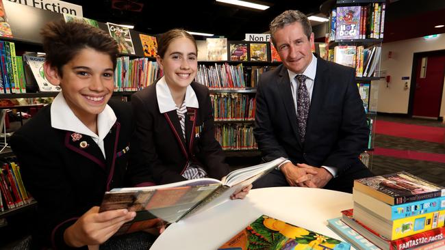 Haileybury principal Derek Scott says the school learnt vital lessons on remote learning from its Chinese partnership. Picture: David Geraghty/The Australian