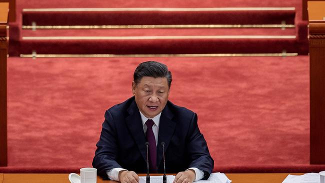 Chinese President Xi Jinping. Picture: AFP