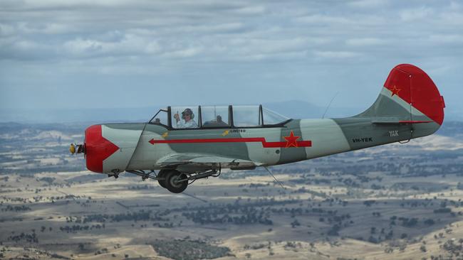 File picture of a Yak52 plane. Picture: Alex Coppel.