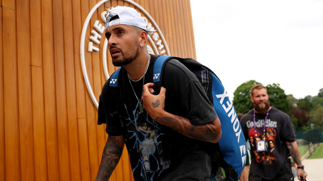 Nick Kyrgios withdrew from Wimbledon this year. Photo by Clive Brunskill/Getty Images.