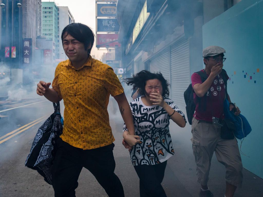 Hong Kong has been in a state of chaos. Picture: AFP