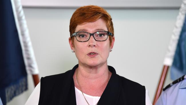 Australian Minister for Defence Marise Payne. Picture: AAP