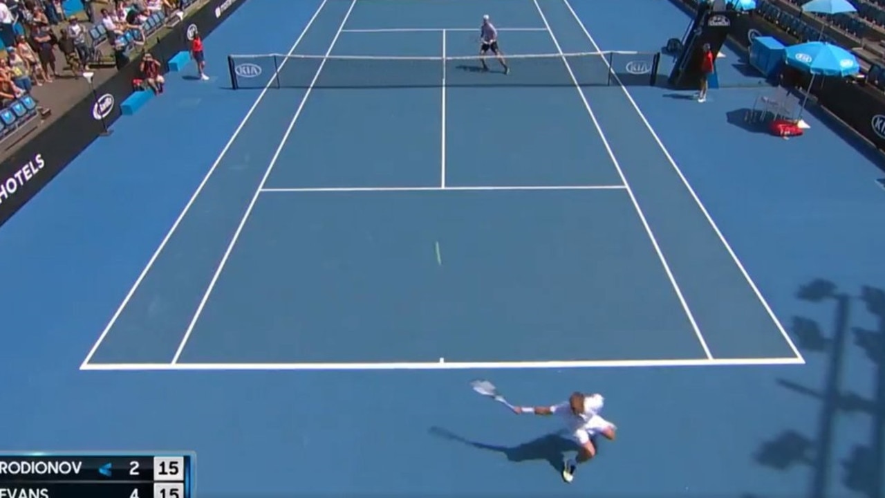 Has Dan Evans already produced the shot of the year?