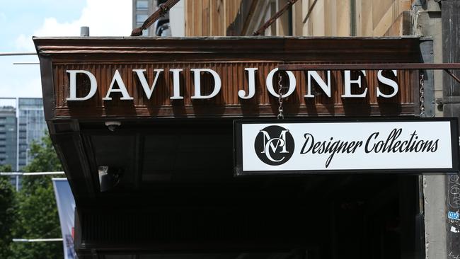 Corrs advised Anchorage Capital Partners on the acquisition of David Jones from South Africa’s Woolworths Holdings. Picture: Britta Campion