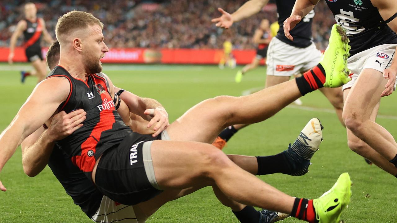 Essendon coach Ben Rutten said Jake Stringer would have played a week earlier if not for the bye. Picture: Getty Images