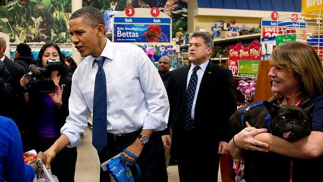 Obama Christmas shopping Bo