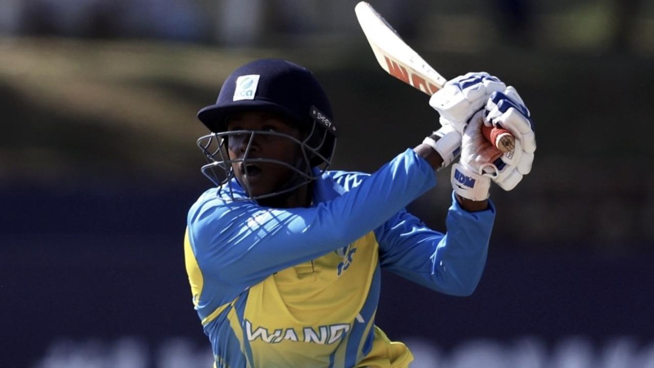 Rwanda defeats the West Indies by four wickets. Picture: Twitter/@RwandaCricket