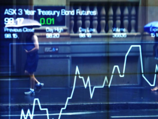 07/01/2019: Generic picture of the boards at the Australian Stock Exchange (ASX) in Sydney on Monday. Hollie Adams/The Australian