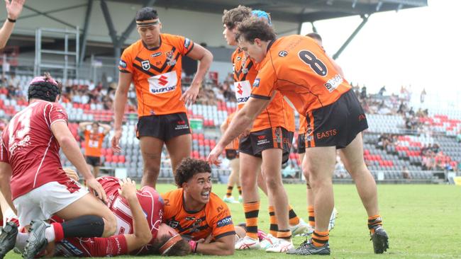 Elijah Keung was enormous for the Tigers this season - and just as good for Mabel park SHS in the Langer Trophy.