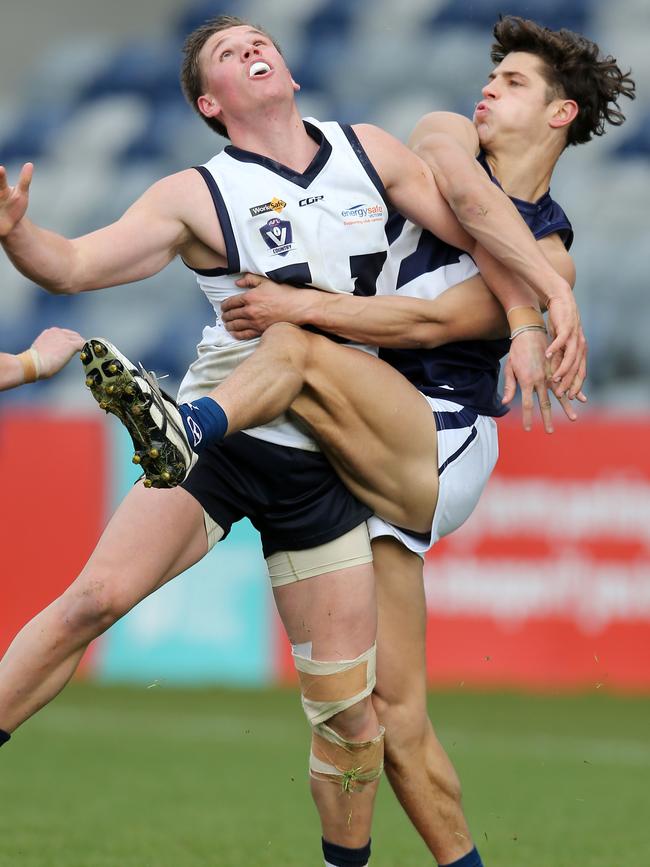 Kye Beverage (right) and Darby Henderson during the 2018 Challenge Cup