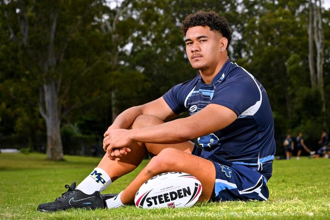 Elijah Keung is on a train-and-trial deal with the Rabbitohs. Picture, John Gass