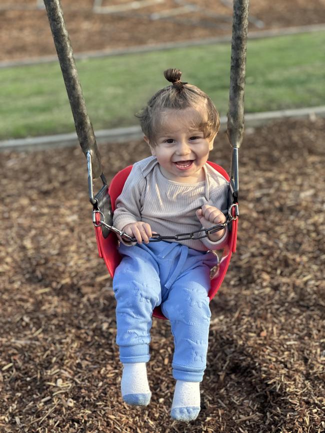Ari. 11 months. He is always smiling.