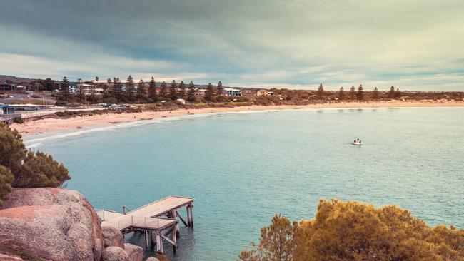 Port Elliot beach with Jetty in the evening. Picture: iStock