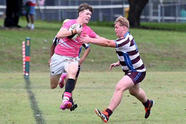 TAS First XV rugby, St Paul's School v John Paul College. Saturday May 10, 2025. Picture, John Gass