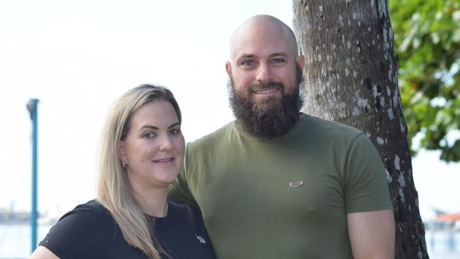 Kristina Love and Joe Virzi celebrate their engagement and share the heartwarming story of how they reconnected while both working for Bravus.