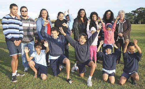 Members of the Ballina Aboriginal community are excited about plans to build a new child and family centre at Porter Park in West Ballina. . Picture: Doug Eaton