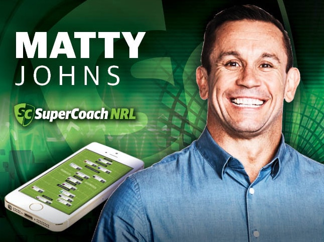 Matty Johns is a SuperCoach ambassador.