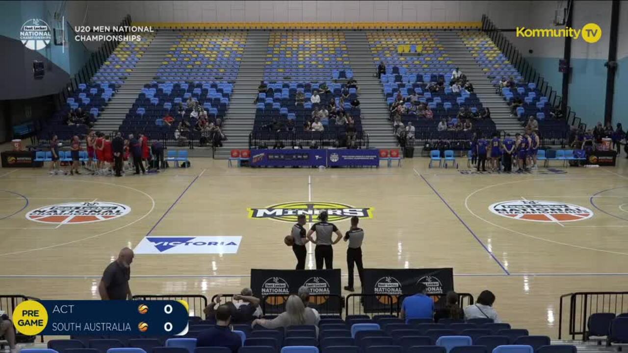 Replay: Australian Capital Territory v South Australia (U20 Men)—2025 Basketball Australia U20's & Ivor Burge National Championships Day 1