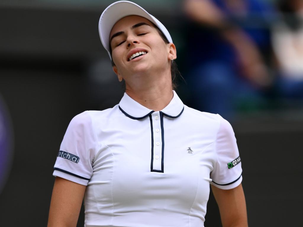 The frustration sets in for Tomljanovic. Picture: Getty Images