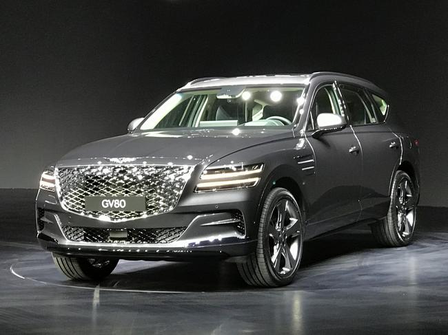 Photo of the 2020 Genesis GV80 (overseas model shown)