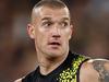 MELBOURNE, AUSTRALIA - APRIL 24: Dustin Martin of the Tigers in action during the 2024 AFL Round 07 match between the Richmond Tigers and the Melbourne Demons at the Melbourne Cricket Ground on April 24, 2024 in Melbourne, Australia. (Photo by Michael Willson/AFL Photos via Getty Images)