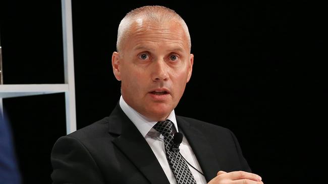 Rene Dedoncker, Managing Director, Fonterra Australia talks at the Global Food Forum at Sydney's Westin Hotel sponsored by The Australian Newspaper. Picture: Adam Taylor