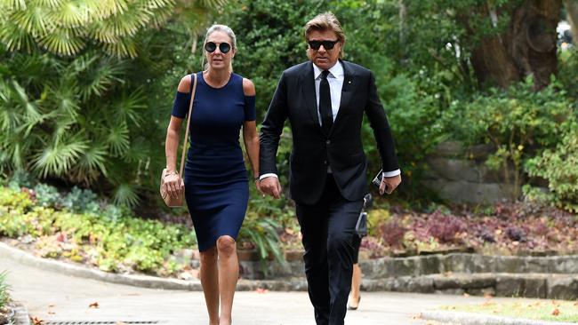 Virginia Burmeister (left) and Richard Wilkins also attended. Picture: Joel Carrett