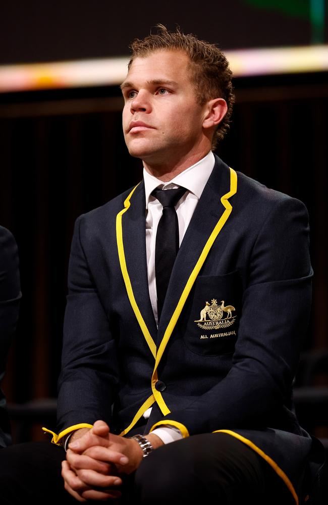 Dan Houston was named in the All Australian team during the 2024 AFL Awards. Picture: Michael Willson/AFL Photos via Getty Images.