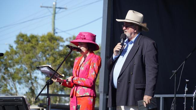 Mayor Kathy Duff at the Goomeri Pumpkin Festival 2024