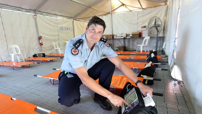 Justin Payne will be among those assisting Schoolies throughout the celebrations. Picture: Richard Gosling