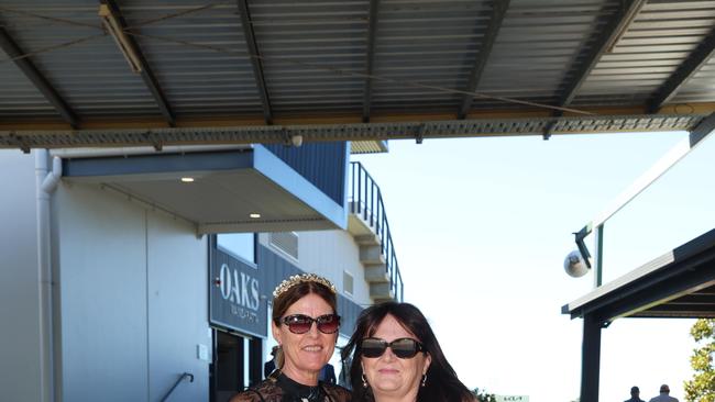 MELBOURNE, AUSTRALIA - MARCH 2 2024 Tina Irvine and Chris Wardle Attend the Wangaratta Cup Picture: Brendan Beckett