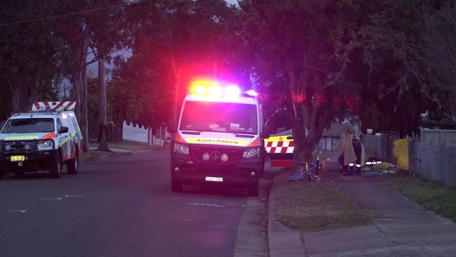 Emergency services found the woman unresponsive at the Emerton home on Monday. Picture: TNV