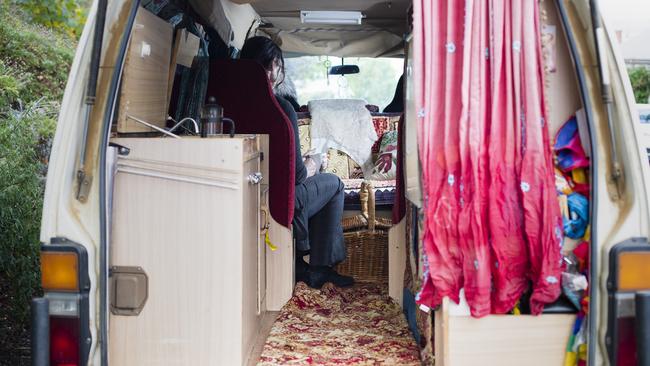 More Tasmanians are homeless or living in cars as they struggle to find rental accommodation. Picture: RICHARD JUPE