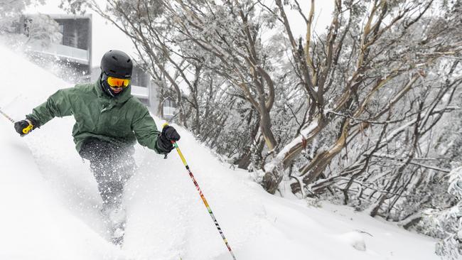 Snow is not expected to let up for the coming week. Tony Harrington/Mt Buller.