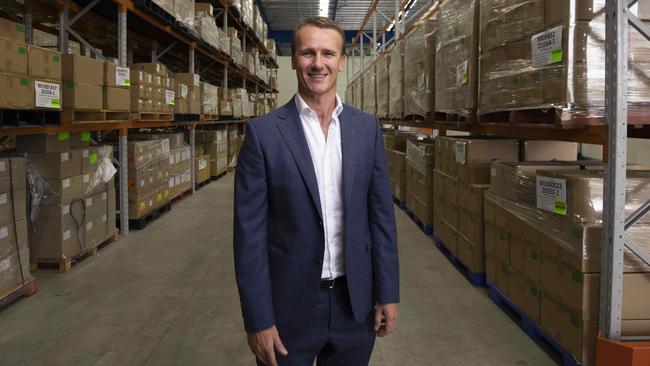 CEO of Ellume Health Dr Sean Parsons. Picture: Glenn Hunt / The Australian.