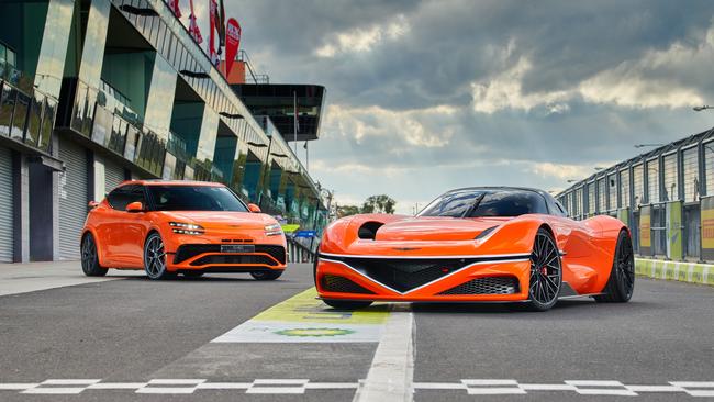 Genesis concept cars at Bathurst. Picture: Supplied