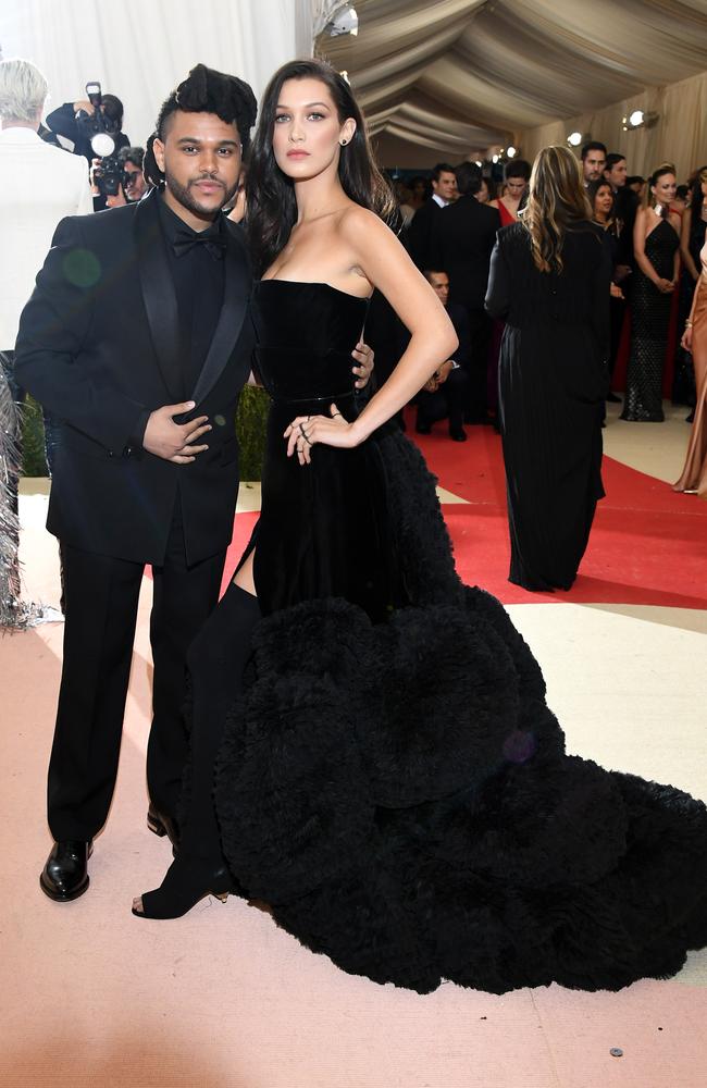 Bella was in a high profile relationship with The Weeknd from 2015 to 2019. Picture: Larry Busacca/Getty Images