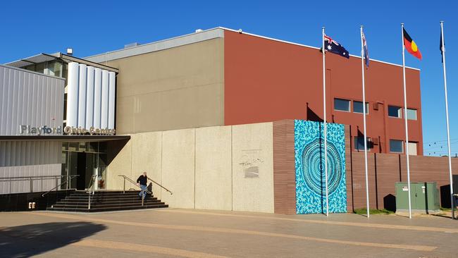 The Playford Council Civic Centre at Elizabeth. Picture: Colin James