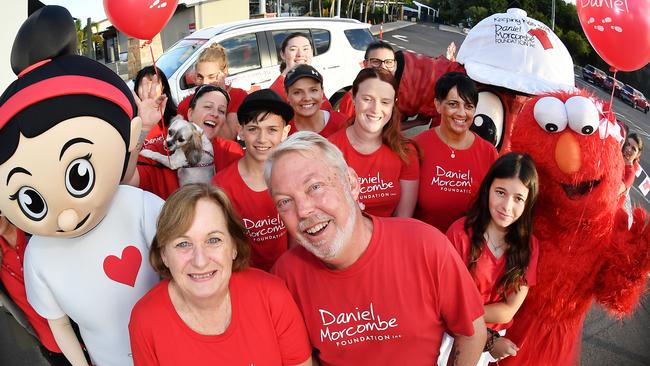 Bruce and Denise during the 'Walk for Daniel' on the Sunshine Coast. Photo Patrick Woods / Sunshine Coast Daily.