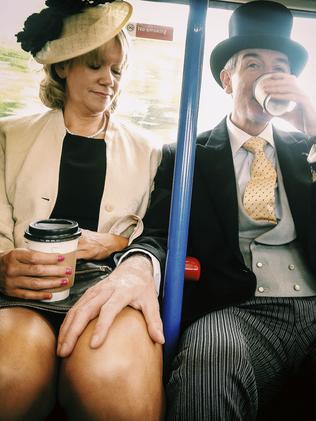 Please credit photographer/Head On Head On Photo Festival Mobile Prize 2014 Lo res for web gallery Richard Gray The Person Opposite From a series which looks at people travelling on the London underground.