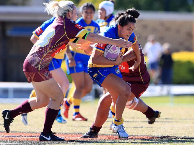 Shontelle Stowers playing for NSW City at the National Championship. Pic: Adam Head