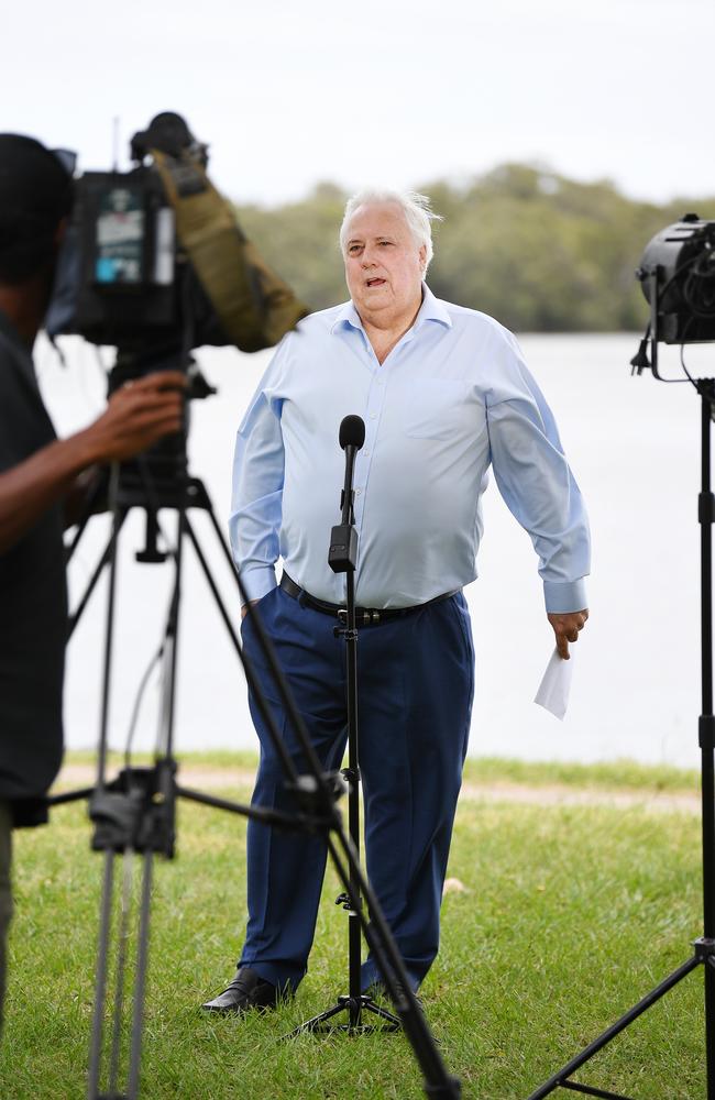 Businessman Clive Palmer. Picture: AAP Image/Dan Peled