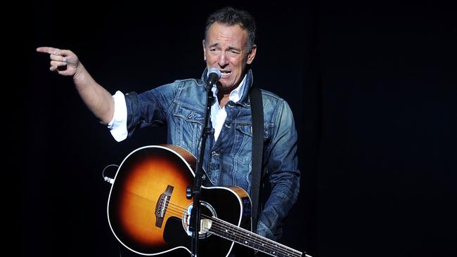 Springsteen brings his acclaimed one-man Broadway show to Netflix. Picture: AP