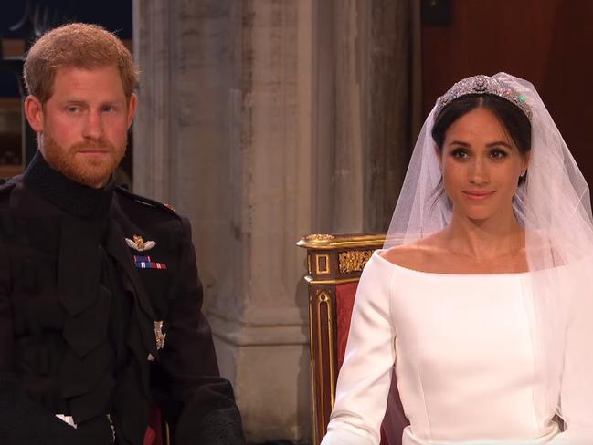 Meghan’s aunt and cousin celebrated with a Burger King breakfast in Florida. Picture: BBC