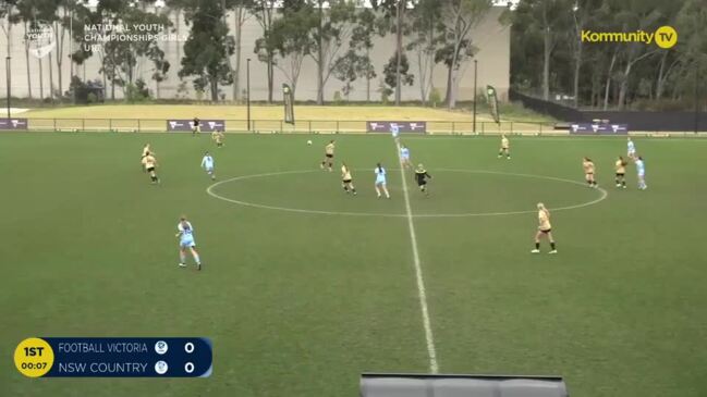 Replay: Victoria v NSW Country (16B) - Football Australia Girls National Youth Championships Day 3